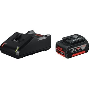 Set de baterías Bosch professional gba 18v 4.0ah + cargador gal 18v-40