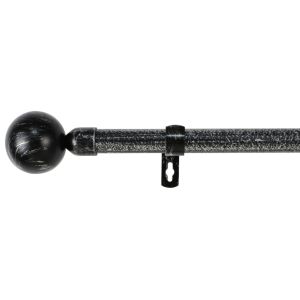 Barra de forja universal extensible(negro+gris, 70-120cm bola)