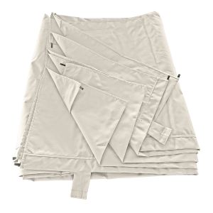 Lona beige de 2,85 x 3,51m para pérgola de estructura 3 × 4m fréjus