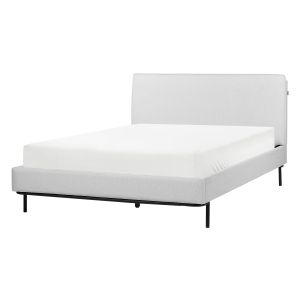 Cama tela corio 140 x 200 cm gris claro