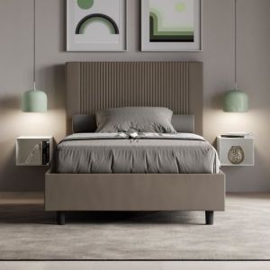 Cama almacenaje 1,5 plz 120x200 - cappuccino - goya