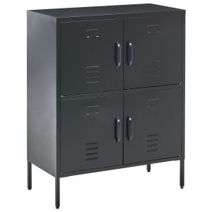 Mueble de oficina holbeck metal negro