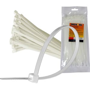 Bridas de nailon blancas - 3,6x300 mm