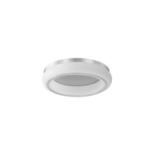 Luminaria - fab 154781001 - metal/policarbonato - 48w - blanco/plata - inte