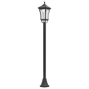 Farol solar 15x15x127 cm plástico Outsunny