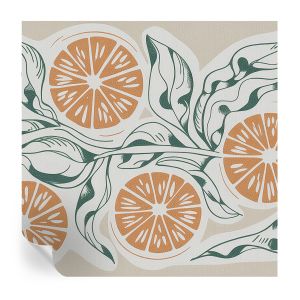 Papel pintado autoadhesivo patrones de frutas 250x250 tulup