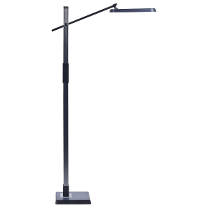 Lámpara LED de pie aquarius con regulador de intensidad metal gris oscuro