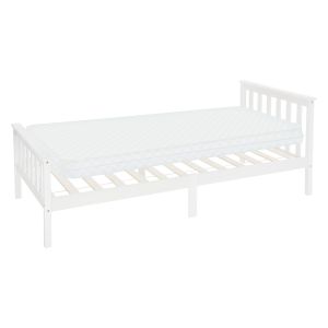 Somier de láminas 90x200 cm madera de pino blanco