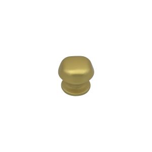 Pomo fijo de puerta, lote de 6, d: 60 mm, de aluminio, fijación rápida