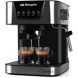 Cafetera de espresso - orbegozo - ex 6000 - presión 20 bar - depósito 1,5 l