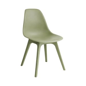 Silla de comedor aroa en polipropileno verde 7house