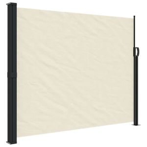 vidaXL toldo lateral retráctil crema 160x300 cm