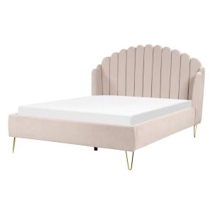 Cama tela ambillou 140 x 200 cm beige claro