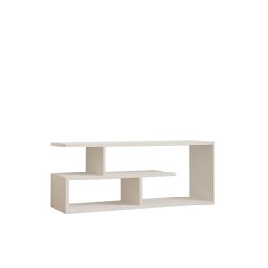 Mueble para televisión de madera <<cafu>> - 100 x 29 x 40 cm - blanco