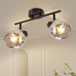 Nettlfe lámpara de techo e14 gris 30x20