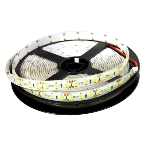 Tira LED 12v blanco neutro 4200k 600LED bobina 5 metros ip65 exterior