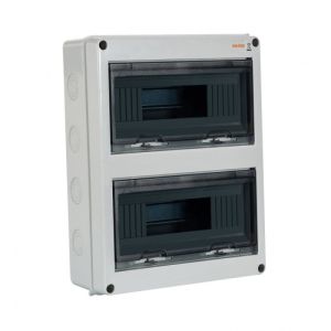 Cofret superficie ip65. 24 modulos 280 x 160 x 110