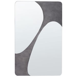 Espejo de pared ormes 70 cm 110 cm gris