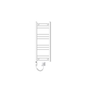 Radiador de baño eléctrico 600w 300x800 mm blanco