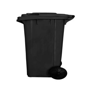 Contenedor de basura reciclables de colo | 360 l - negro