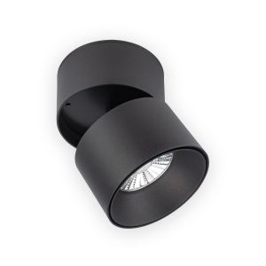 Aplique LED 12w regulable de luz cct techo orientable ángulo 30° superficie