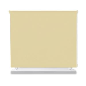 Estor enrollable opaco beige 90x200cm.