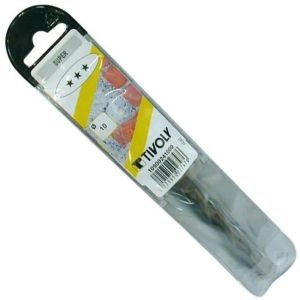 Broca - tivoly - extra - diámetro 8 mm - inserto de carburo de alta tempera