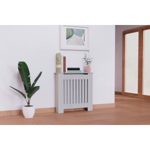 Cubre radiador de madera london gris - 78 cm - moonia