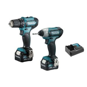 Conjunto de 2 máquinas 12 v bl1040b (df333d + td110d) - Makita - con 2 bate
