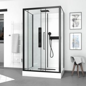 Cabina de ducha rectángulo - 90x115x217 cm - fábrica 2 rectángulo