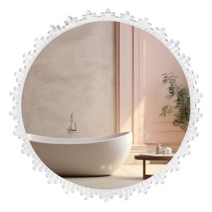 Rea espejo LED 80cm x013, 80x80x80 cm