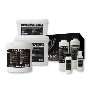 Kit microcemento sar 5m² paredes/suelos marfil oscuro