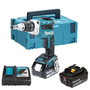 Atornilladora de placa de yeso - Makita - con 2 baterías 18v 5.0ah - cargad