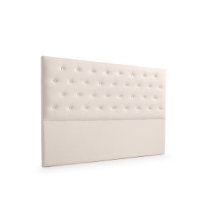 Cabecero tapizado ferrara polipiel 190x120x8 cm - moonia