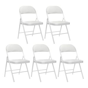 Pack 5 sillas plegables acolchadas Thinia Home