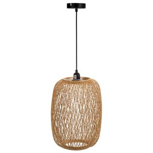 Lámpara de techo marrón d28x38h cm