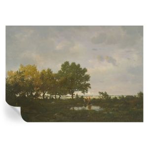 Murales autoadhesivos paisaje forestal 208x146 tulup