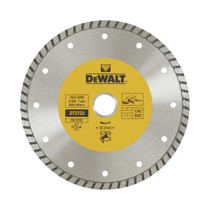 Dewalt dt3722-qz - disco de diamante turbo 180x22.2mm