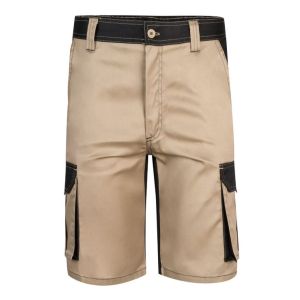 Velilla bermuda bicolor 40 beige arena/negro