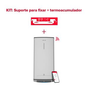 Termoacumulador inteligente, Ariston, velis tech dry Wi-Fi 100l + instafix