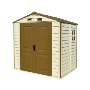 CASETA COBERTIZO PVC JARDIN STORE ALL 8X6 DURAMAX