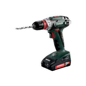 Taladro atornillador a batería bs 18 quick 18 v 2x2,0 ah, sc 30, 10mm