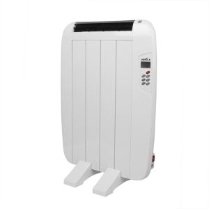 Emisor térmico 600w aluminio blanco lcd temporizador mural/portátil 58,5x44