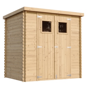 Caseta de jardín de madera 2.22 m² Timbela m311+m311g