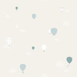 Papel pintado texturizado tnt globos beige