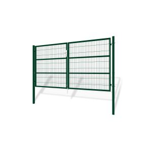 Pack cancela batiente de malla razo 3m a.160cm + cancela verde 1m a.160cm