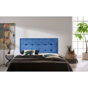 Cabecero aster polipiel azul 220