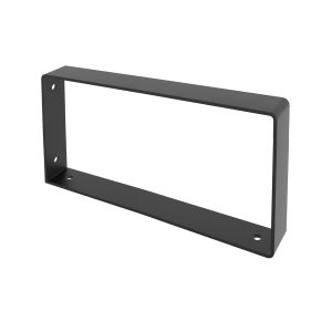 Soporte de balda rei 1070 | 30x130x260 mm | negro poro