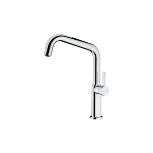 Grifo teka oval 914 cromo caño alto giratorio 360 aireador antical
