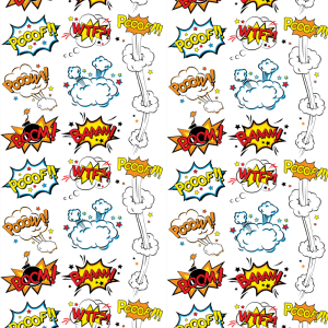 Papel pintado infantil comic 60cm por 300cm